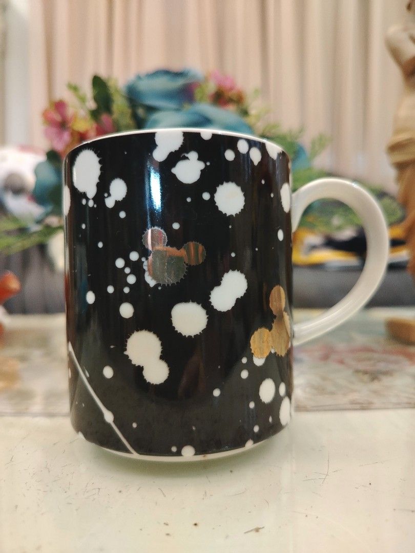 Disney × Francfranc Mickey Black Splash Mug (Category: Coffee & Tea Tableware) located in San Fernando. Submitted by jpmarketplace2023 (Listing ID 1386492584, Image 1). Description: 💚 All items are authentic from Japan. 💛 MOP: GCash (❌️ GCash Protect) 🩵 MOD: LBC only (❌️ S. Checkout, COD, COP) 💙 Meet-up: Vista Mall, San Fernando, Pampanga 💜 All items are on-hand. 🧡 First to pay gets the item first. ❤️ Breakable items are packed with care an