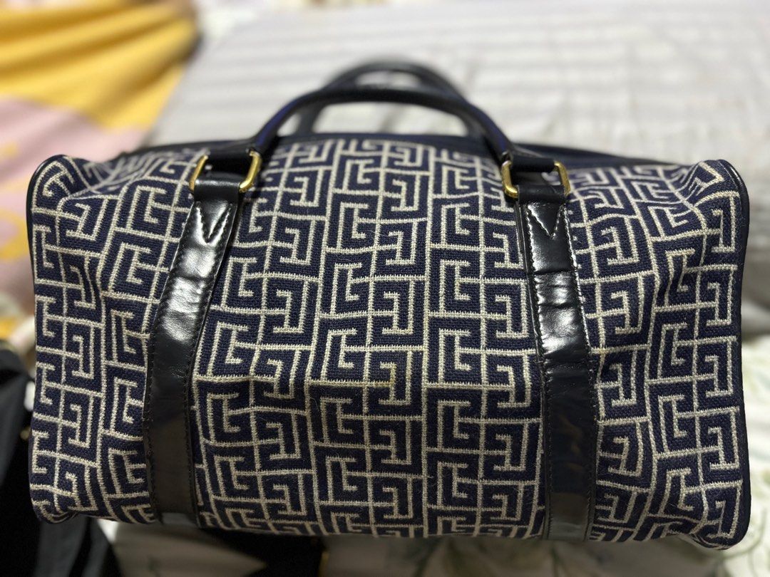Givenchy speedy (Category: Luxury Bags & Wallets) located in Paranaque City. Submitted by shopofashopaholic (Listing ID 1386566967, Image 2). Description: Givenchy speedy bag Material is leather and canvas Size is comparable to LV Speedy 35 Used but gently, with no defects..