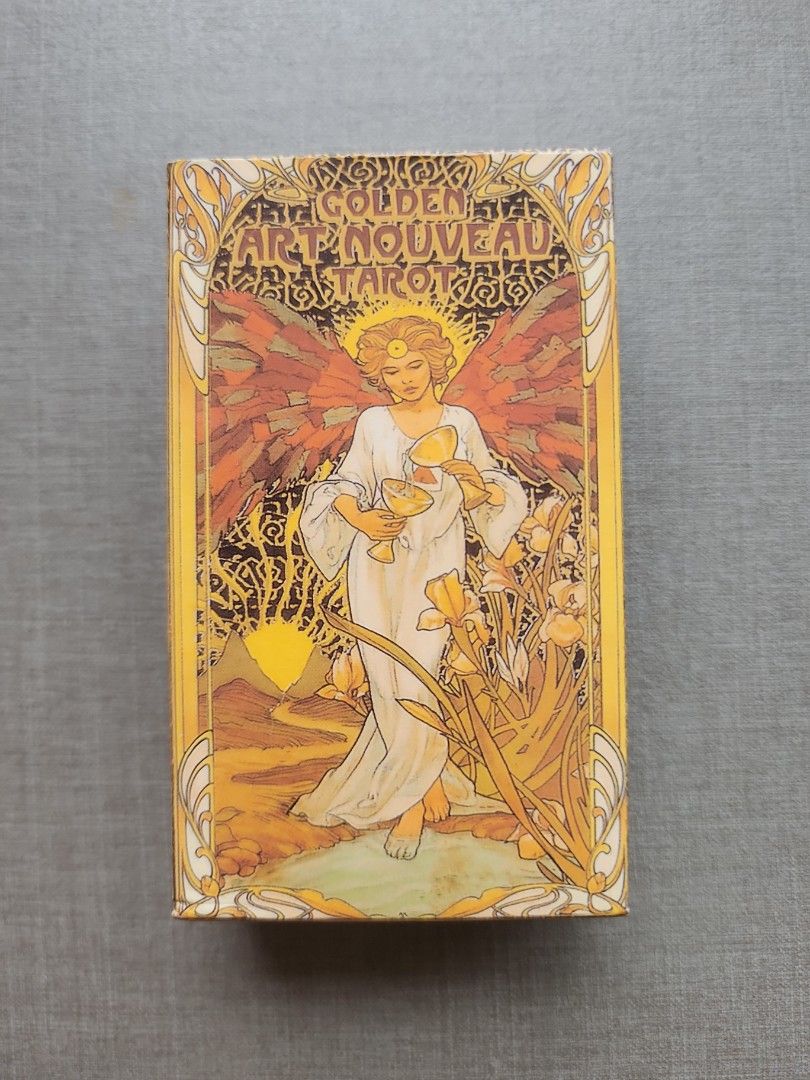 Tarot Cards Golden Art Nouveau Cards Set Fantasy Art Oracle Card tarot-cards-golden-art-nouveau-cards-set-fantasy-art-oracle-card