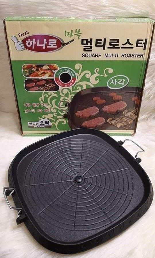 Grill Plate Square (Category: BBQ, Grills & Hotpots) located in Manila. Submitted by redonlineshop (Listing ID 1386470236, Image 1). Description: Square Grill Pan ₱550 ON HAND BRAND NEW Mode of Payment: Gcash,COD Same day delivery + Delivery Fee.