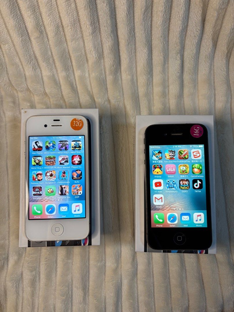 IPHONE 4S 😍💖 16/32gb iOs9 (Category: Others) located in Quezon City. Submitted by shawi_08 (Listing ID 1386436811, Image 2). Description: "Classic iPhone vibes! 📱💻 iPhone 4S still going strong! 💪 Get yours now! #iPhone4S #RetroGadgetsPh.