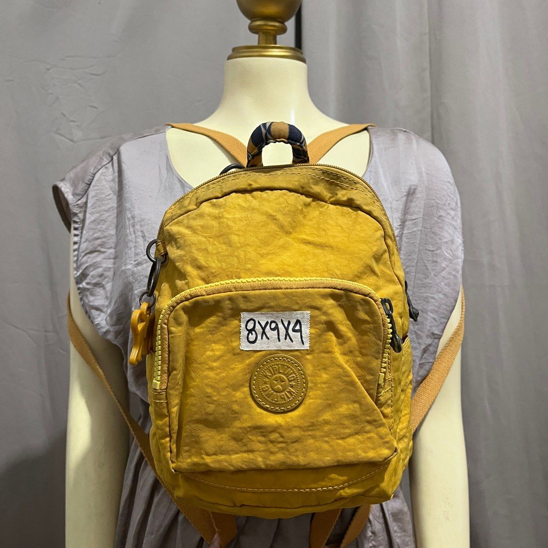 Kipling Mini Backpack (Category: Backpacks) located in Cabadbaran. Submitted by dfgthriftology (Listing ID 1386421099, Image 2). Description: With minimal and unnoticeable signs of use. Needs cleaning..