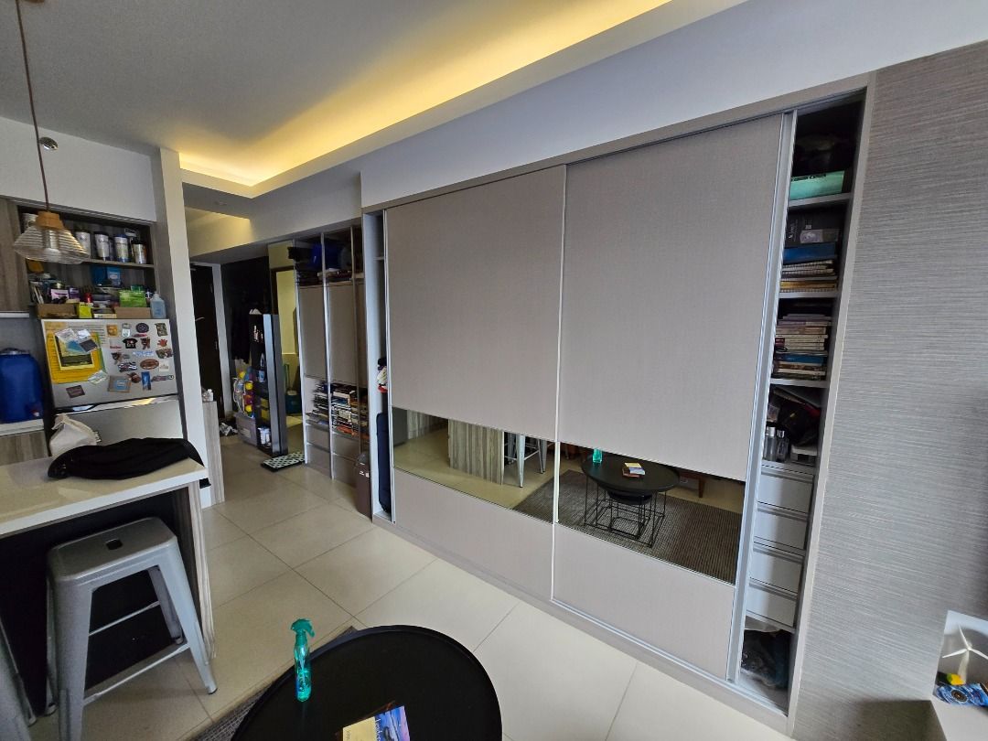 Lerato Studio Furnished Php 5.5M (Category: Apartments & Condos) located in Quezon City. Submitted by sfrc2021 (Listing ID 1386424692, Image 3). Description: Turned over in 2016, this 31 square meter spacious studio has been renovated to include more storage and a murphy bed. It comes furnished with window type airconditioner, convection 2 burner stovetop, microwave and a refrigerator. Currently being leased at Php 25,000/month. Dues are Php 4,40
