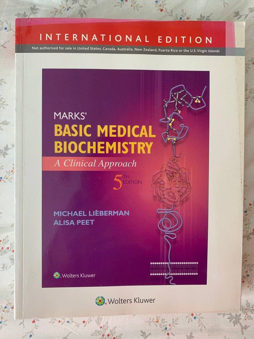Marks’ Basic Medical Biochemistry, 5th Ed (Category: Textbooks) located in Paranaque City. Submitted by fromandie (Listing ID 1386417673, Image 1). Description: Condition: Never used, with unused code for online portal, minimal bleaching on covers due to sun exposure.