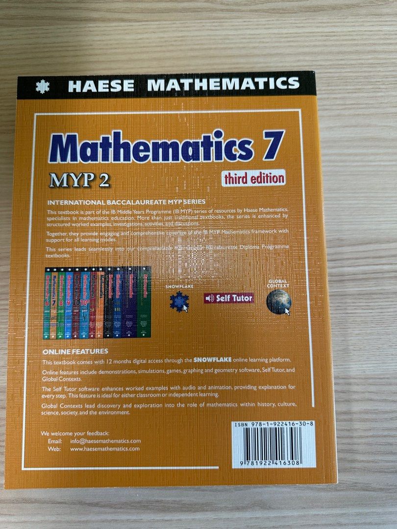 美品】Haese Mathematics 8 MYP3 数学教科書（第2版） Amazon.co.jp