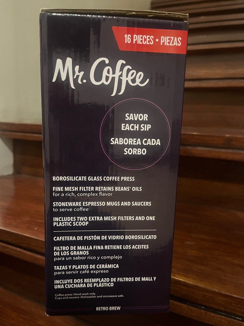 Mr Coffee Coffee French Press Set (Category: Coffee & Tea Tableware) located in Taguig. Submitted by ellejay8 (Listing ID 1386586111, Image 3). Description: .