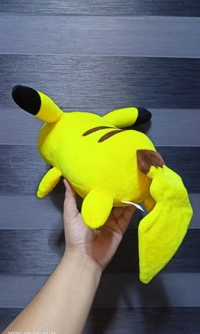 Pikachu Sleeping Pokemon Nintendo (Category: Nintendo) located in Bacoor. Submitted by raket_projects (Listing ID 1386429163, Image 2). Description: P500 only Pikachu Sleeping Pokemon Nintendo 🩷 As is what u see is what u get 🩷 Clean and fresh 🫧 🩷 With clear etiketa.