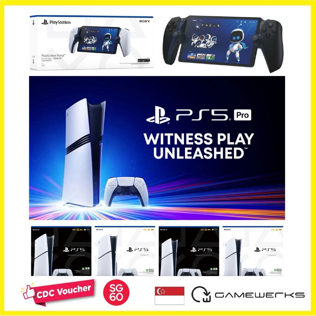 PS5 Playstation 5 Consoles [Accepts SG60 CDC Vouchers], Video Gaming, Video  Game Consoles, PlayStation on Carousell