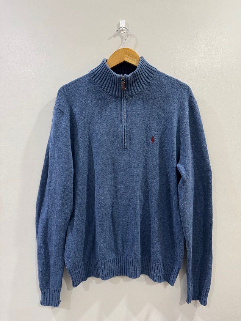 RALPH LAUREN QUARTER ZIP (Category: Coats, Jackets and Outerwear) located in Bacolod City. Submitted by darweenj (Listing ID 1386496736, Image 1). Description: 22x28 No issues Tight ribbings.
