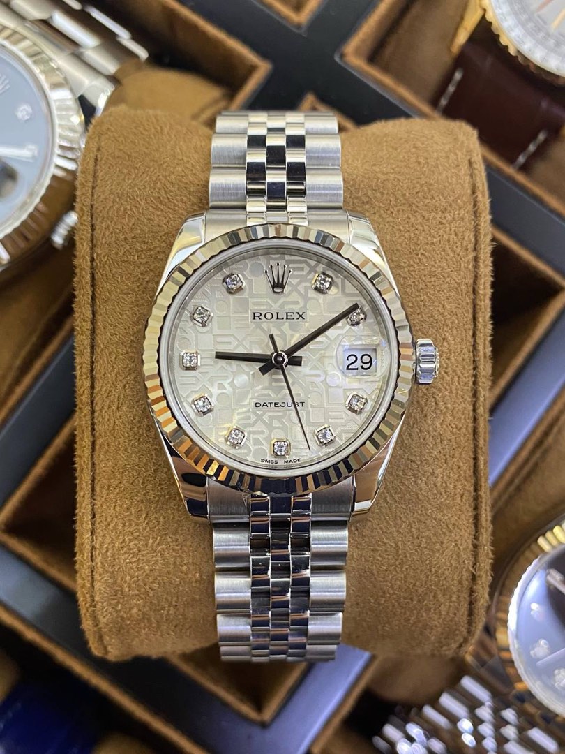 Rolex Datejust 31 Computer Dial 178274 with diamond dial, Luxury ...