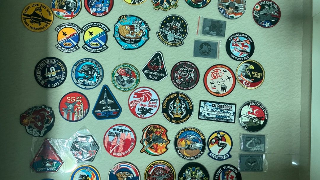 RSAF, RTAF, IAF AND USAF Air Force PATCHES For trade. , Hobbies & Toys ...