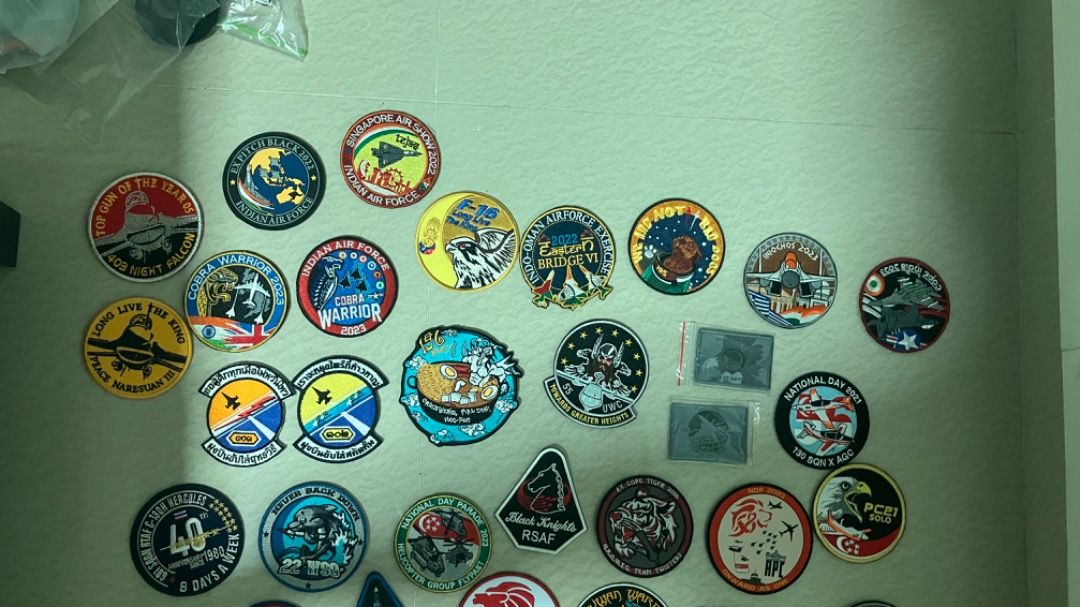 RSAF, RTAF, IAF AND USAF Air Force PATCHES For trade. , Hobbies & Toys ...