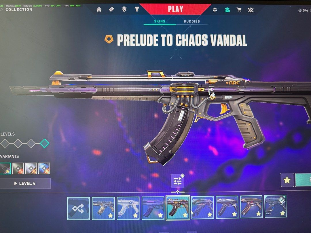 selling val acc with Kuronami Spectre, Kuronami Vandal, Kuronami ...