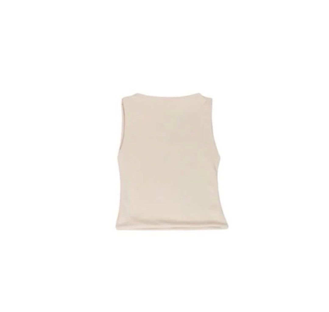 Stitch It! By J&C Boat Neck Top (Category: Sleeveless) located in Taguig. Submitted by teresitap10129 (Listing ID 1386464072, Image 3). Description: bought from another carouseller no flaws washed super thick material xxs to xs stretchable super fit.