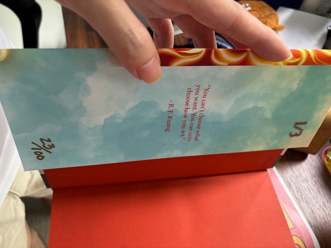 The Poppy War Trilogy by R.F. Kuang (23/100), Hobbies & Toys, Books ...