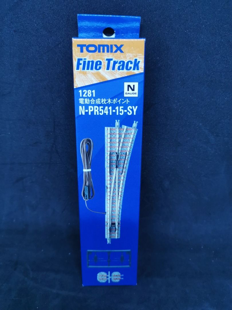 Tomix 1/150 Scale N Scale Train Tracks - Train Parts (Category: Gundam & Model Kits) located in Quezon City. Submitted by b.it.toys (Listing ID 1386529152, Image 2). Description: Tomix 1195 243mm Radius 45 Curve Track C243-45-PC(F) (4 Pieces) - 480 Tomix 1281 Electric Turnout for Synthetic Sleeper N-PR541-15-SY(F) - 1,200 Tomix 1523 Re-Lehrer rail S140-RE(F) - 280 Tomix 1736 Wide PC Rail S158.5-WP(F)(4pcs) - 550 Tomix 1750 Wide PC Approach Rail C