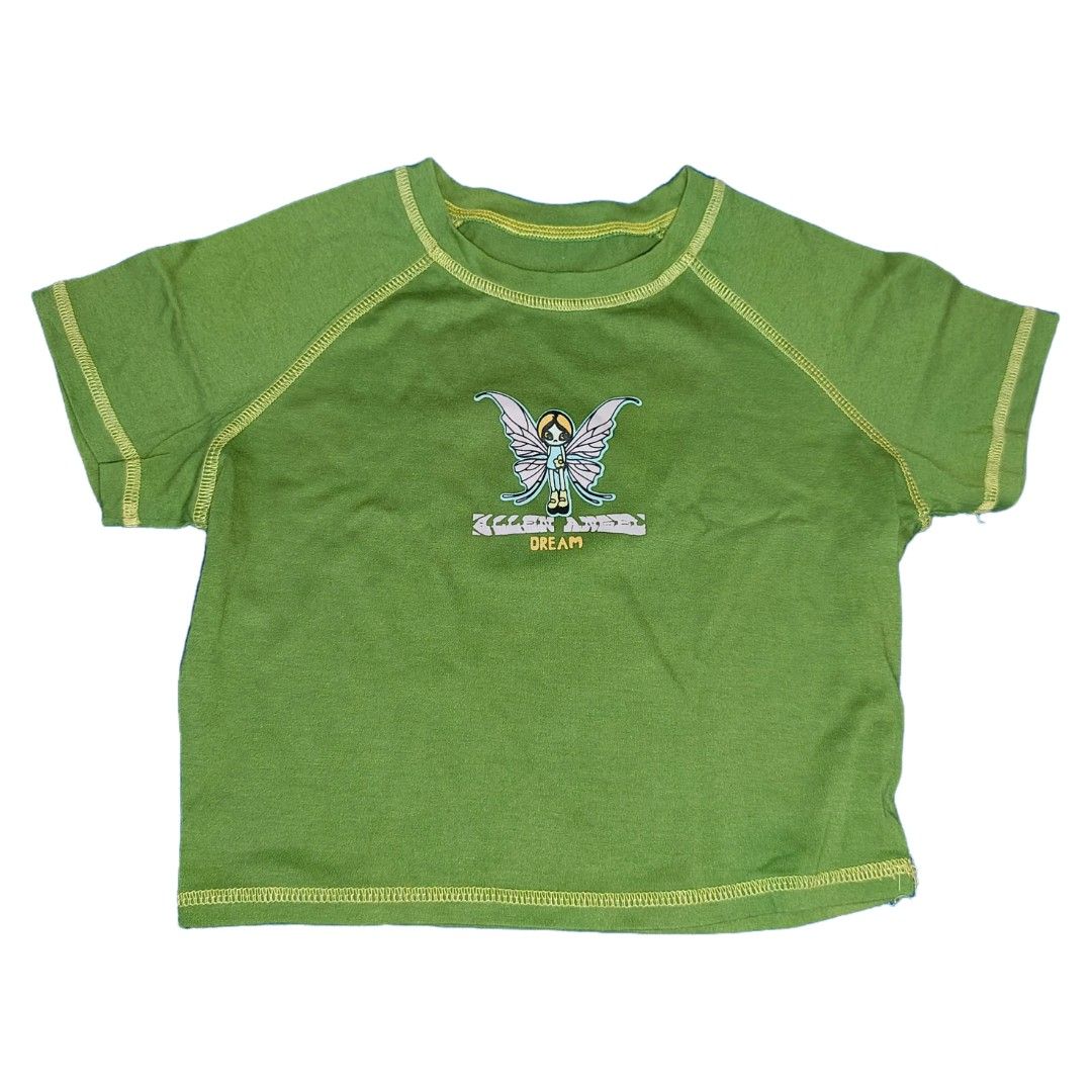 y2k baby tee crop top cute reverse stitch (Category: Shirts) located in Cavite. Submitted by mapleblast (Listing ID 1386556589, Image 1). Description: size xs - s.