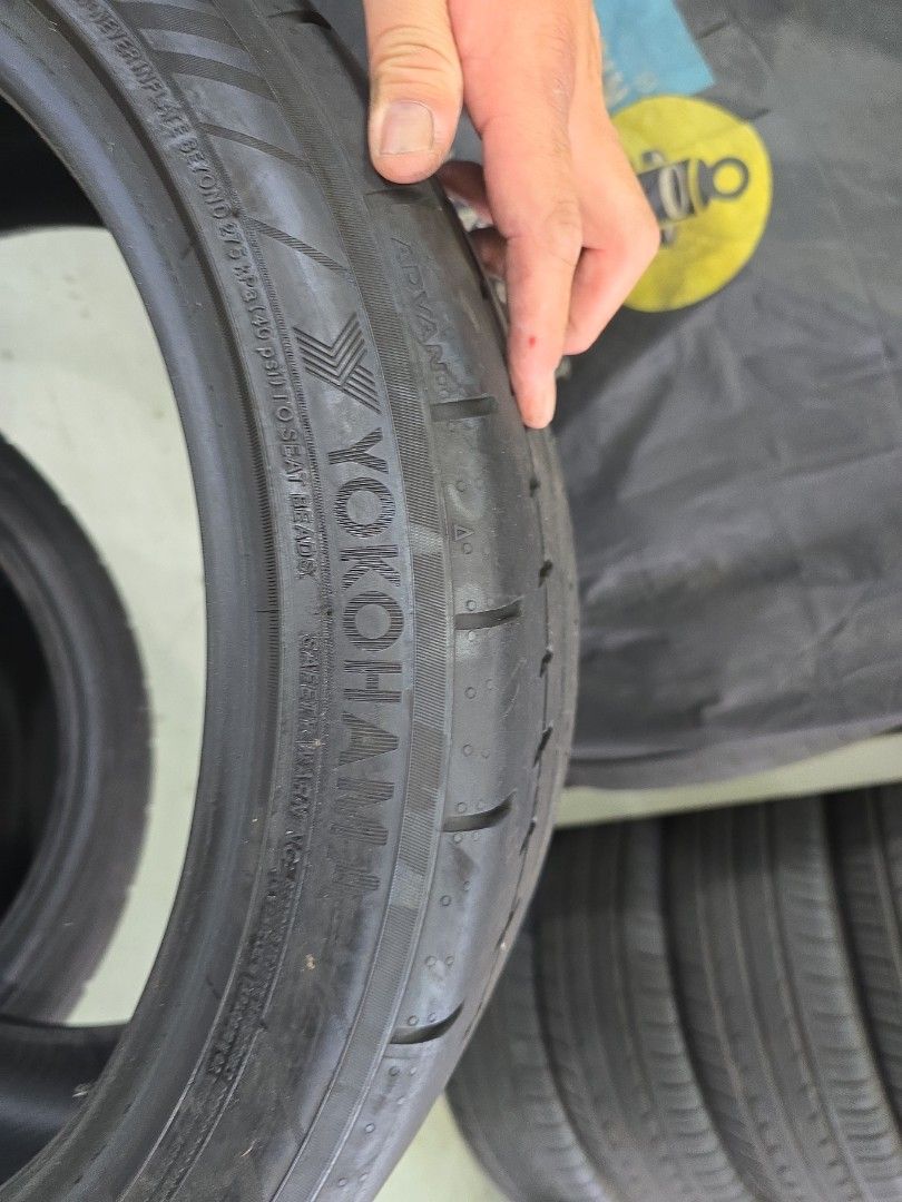 235/40R18 YOKOHAMA ADVAN APEX, Car Accessories, Tyres & Rims on Carousell