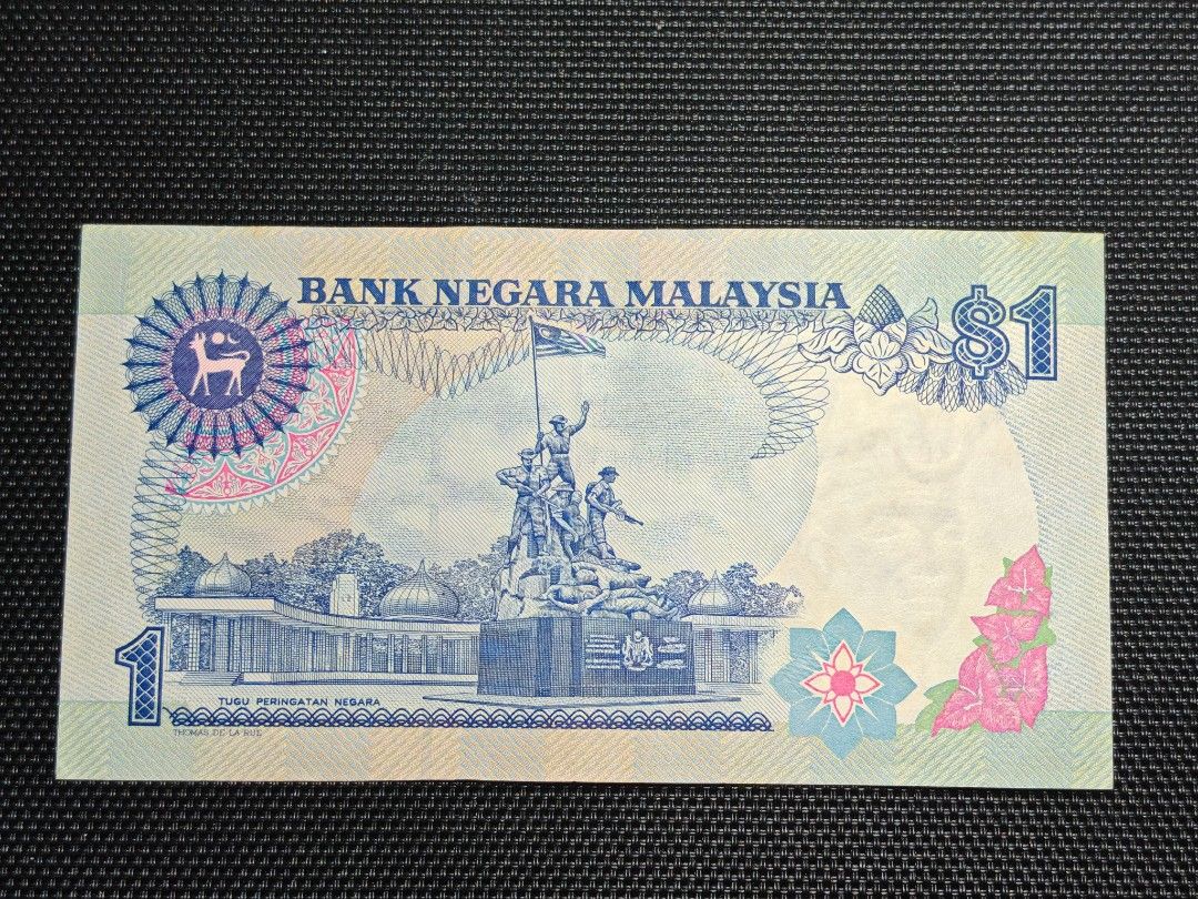 1986-1985 Siri 6 Satu Ringgit UD 8688888 Koleksi Commemorative Notes ...