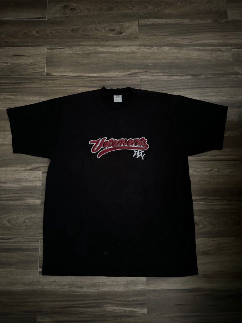 2018 Vetements “Bro” Oversized T-Shirt Not Balenciaga Prada Demna