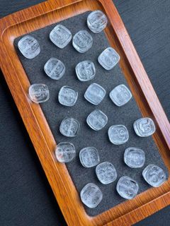 White Crystal Tsiu Kai Leng Small Item New Arrival🩷Size 14.5mm Special Price HK$6864210510170113110