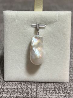 巴洛克珍珠純銀萬能釦吊墜64222830420737110