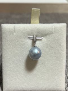 藍雪珍珠純銀萬能釦吊墜11.8mm64200587623809110