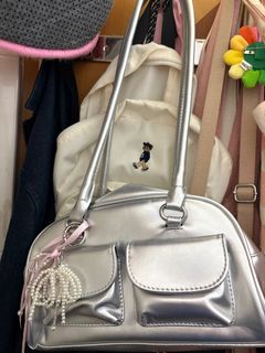 銀色手提包 單肩包64228976380930110