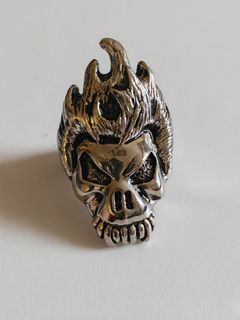 R01L 潮流 有型 時尚 骷髏頭 合金 電鍍 介指 介子 戒指 skull style plated alloy ring64218661278723110