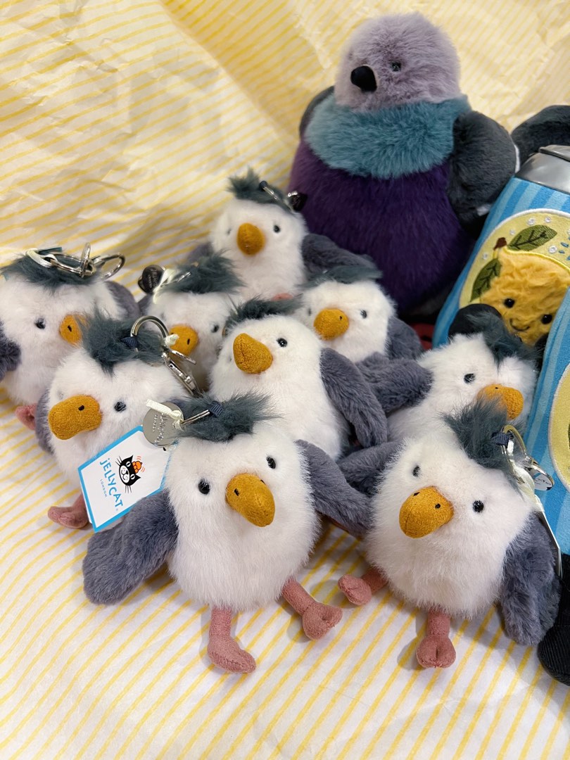 倫敦限定. 正品現貨] JELLYCAT | Chip Seagull Bag Charm | 奇普