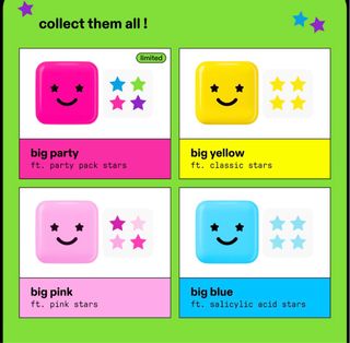 現貨 正版Starface人氣星星暗瘡貼 鏡盒套裝(連32個星星) 🔆4款全齊-黃色、藍色、粉色、4色限量版🌟你喜歡那一種?😍 新鮮直送到港✈️ 32 hydro-star pimple patches inside a mirrored compact 🎈 4 styles 痘痘貼64242680656771110