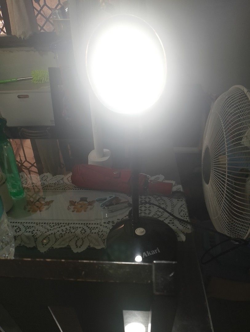 Akari desk/study lamp (Category: Lighting) located in Antipolo. Submitted by gavepsalmstuff (Listing ID 1386675421, Image 3). Description: selling for a friend brand new with box, color black This is an Akari Model ADL-608B desk lamp or study lamp fixture. Model: ADL-608B. Power: 4W, 350 lumens. Voltage: 220-240VAC ~ 50/60Hz. Features: Akari desk lamp fixtures are known for their flexible arms for targeted illumination and come in various styles,
