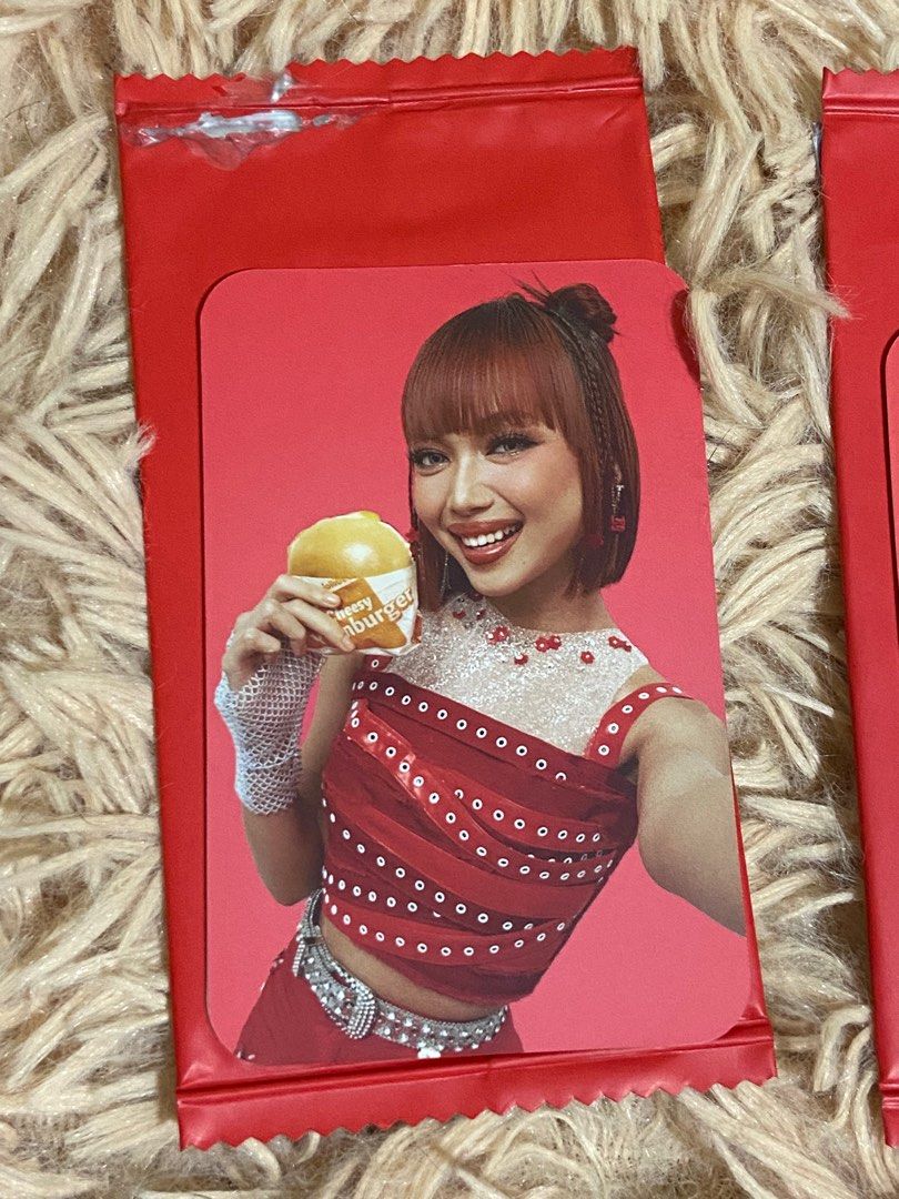 BINI x Jollibee Photocards (Category: Raw Singles) located in Mandaluyong City. Submitted by imalexestacio (Listing ID 1386657632, Image 3). Description: BINI x Jollibee Photocards ✨Colet ✨Gwen ✨Maloi ✨Mikha ✨Aiah Take all for 500 Still nego if willing to take all 100 each if tingi :)) 📍Location: Mandaluyong City RFS: Duplicates and Decluttering Can ship via Lalamove or JNT .