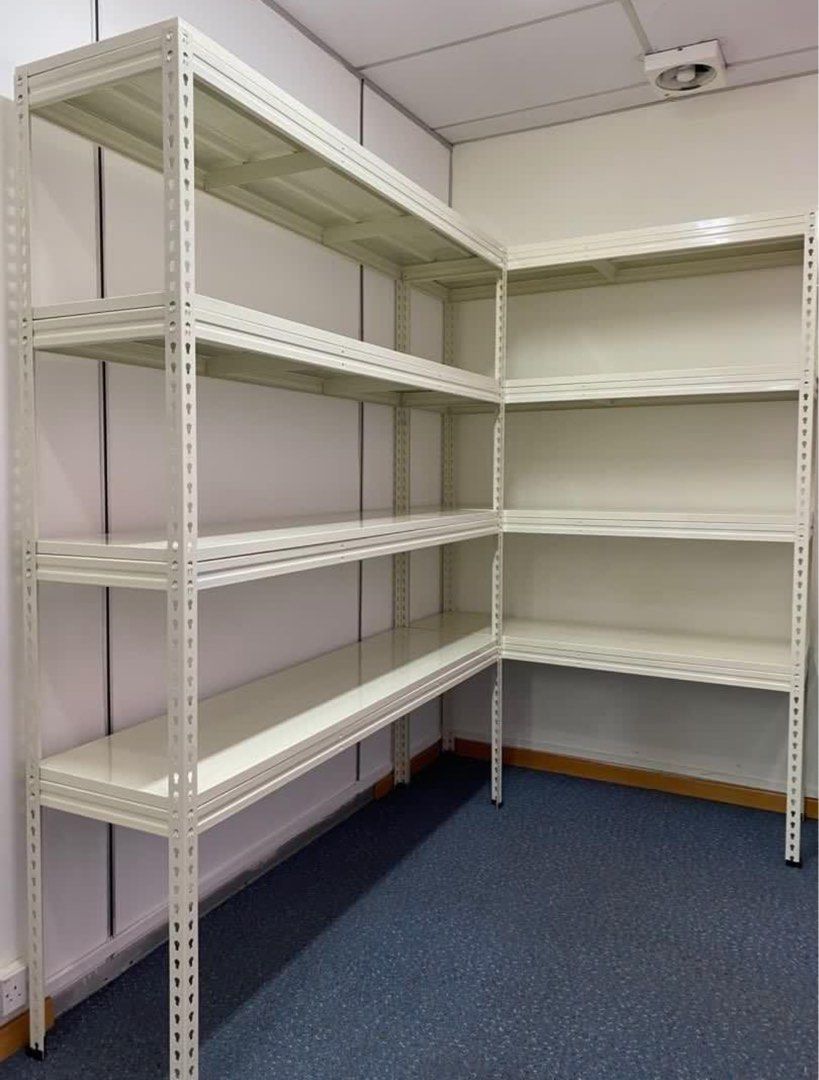 Shelter Rack Unit Boltless Bomb shelter Rack, Store room Rack, Shelving Units Rack, Home ...