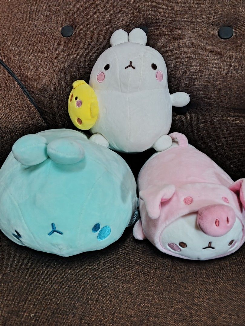 🐰BUNDLE MOLANG PLUSHIEES🐰 (Category: Plushies & Soft Toys) located in Caloocan City. Submitted by surplusandbnewshop (Listing ID 1386593452, Image 1). Description: .