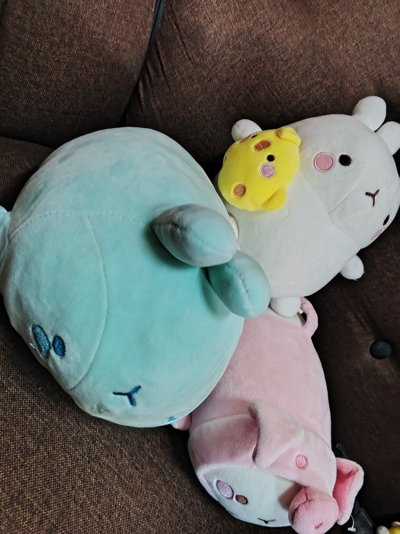 🐰BUNDLE MOLANG PLUSHIEES🐰 (Category: Plushies & Soft Toys) located in Caloocan City. Submitted by surplusandbnewshop (Listing ID 1386593452, Image 2). Description: .
