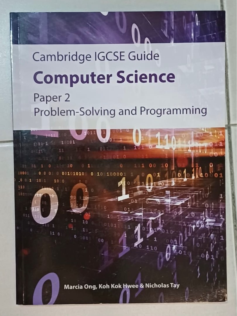 Cambridge IGCSE Computer Science Paper 2 Workbook, Hobbies & Toys ...