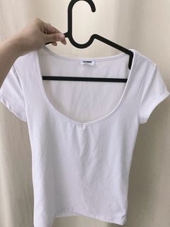 Cotton on純白純欲風開胸外搭64219291187457110