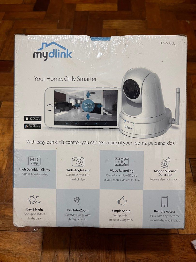 D-Link CCTV camera (Category: Security Systems & CCTV Cameras) located in San Fernando. Submitted by helloaiani (Listing ID 1386730217, Image 3). Description: Brand new extra cctv good for your house.
