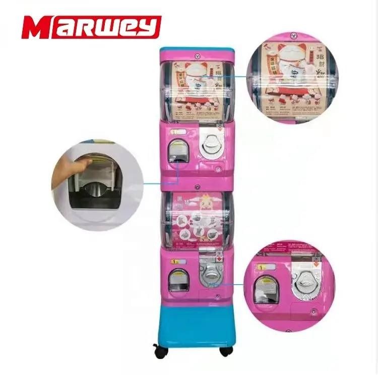 Electronic Coin Operated Double-layer Kids Gumball Capsule Gashapon Machine Toy Vending Machine (Category: Interactive Toys) located in Iloilo. Submitted by jelalabiana15 (Listing ID 1386623042, Image 3). Description: .