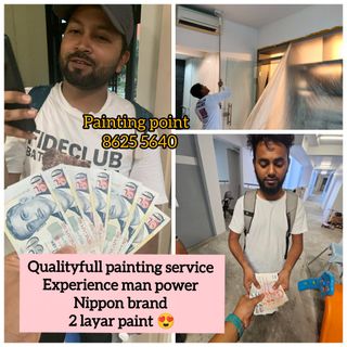 40% discount offer,  Cheap painter in Singapore, hdb painting service, condo painting service, door fame and door painting service, toilet ceiling painting, nippon painting service, epoxy painting service, Collection item 2