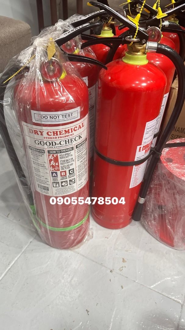 Fire Extinguisher Red, Dry Chemical 10lbs (Category: Other Security Devices) located in Quezon City. Submitted by reo_ma (Listing ID 1386637606, Image 2). Description: Fire Extinguisher Red, Dry Chemical 10lbs .