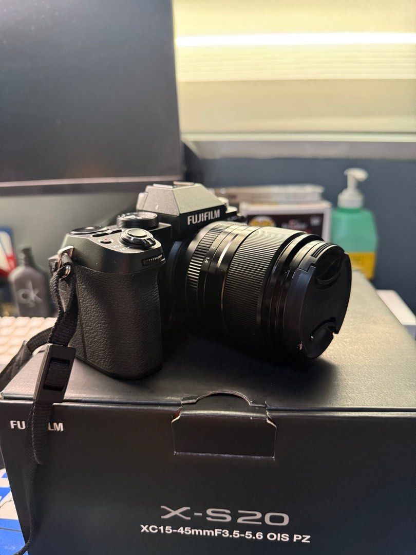 Fujifilm X-S20 (Category: Cameras) located in Baguio. Submitted by whothefisd (Listing ID 1386620449, Image 2). Description: Fujifilm X-S20 Kit (Brand New). RFS: Change of plans. Switched to Ricoh GRII •Everything is in perfect condition. Low Shutter Count. •Ideal for photography & video with pro-level performance. LOW BALLERS WILL NOT BE ENTERTAINED. THANK YOU.