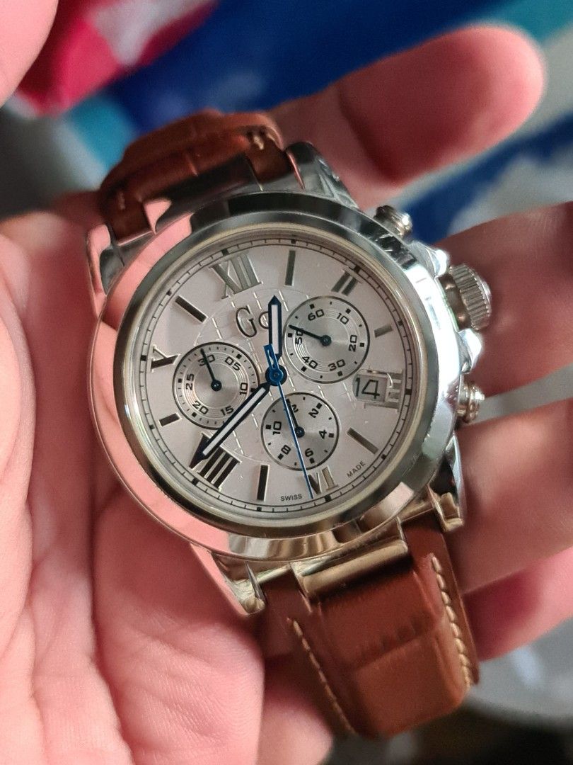 Jam Tangan Gc Horloge Chronograph Watch Gc X72011g1s Gc X72011g1s