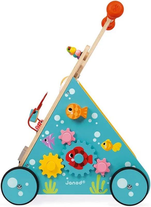 Janod Wooded Walker (Category: Infant Playtime) located in Mandaluyong City. Submitted by jenvm (Listing ID 1386615826, Image 2). Description: Price is still negotiable and comes with box..