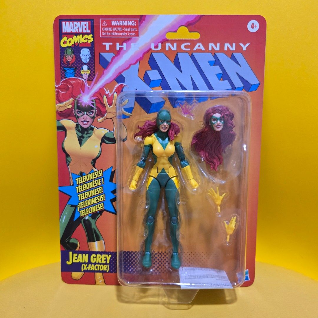JEAN GREY X-FACTOR X-Men Retro Marvel Legends (Category: Figurines & Statues) located in Quezon City. Submitted by jasperstoyvault (Listing ID 1386605777, Image 1). Description: New and sealed. Bought and shipped from US. Box not guaranteed mint. Request photo if necessary. For pick up only via Lalamove or Grab Express. Novaliches QC area. BDO BPI GCash payment..