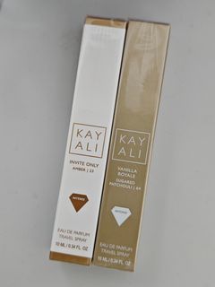 特價 📌$100 each Huda beauty Kayali 10ml x2 scent ✅️ INVITE ONLY AMBER 23✅️ Vanilla Royale Sugared Patchouli 64 INTENSE (全新未開封)-香水噴霧特濃 EDP 10ml edp perfume spray eau de parfum travel spray64240586130433110
