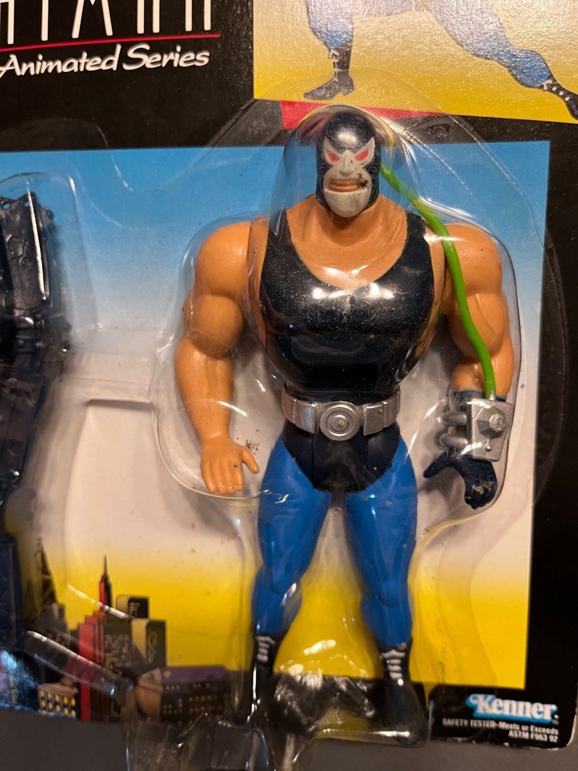 Kenner Batman The Animated Series | Bane (Category: Figurines & Statues) located in Manila. Submitted by rmemz.mnl (Listing ID 1386737916, Image 2). Description: Kenner Batman The Animated Series | Bane - Brand New - Mint on Sealed Card - Made in Macau - Kenner, 1994 - Price is negotiable - Payment via BPI/Tonik/GoTyme - Shipping c/o Buyer - Meet ups by Appointment.