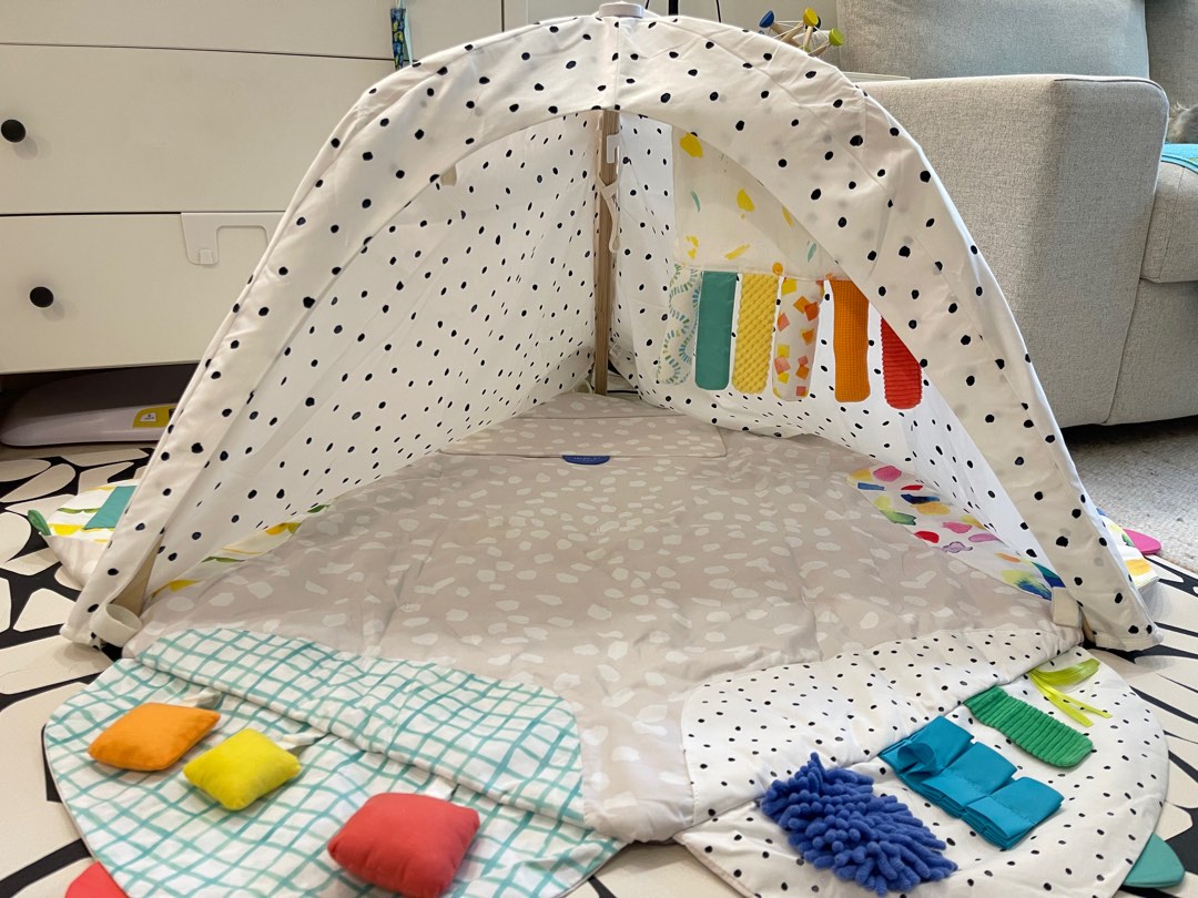 [New version] Lovevery The Play Gym with sensory strands, Babies & Kids ...