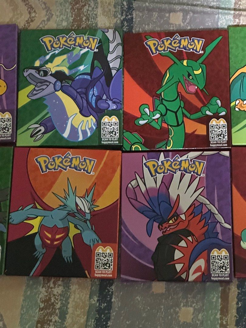 McDonalds Pokemon Dragon Discovery BOX ARTS (Category: Character Goods) located in Quezon City. Submitted by dongilmore (Listing ID 1386760023, Image 3). Description: McDonalds Pokemon Dragon Discovery BOX ART • Boxes ONLY; NO cards/posters/stickers • Complete Box Art SET • Ideal for DISPLAY/COLLECTION purposes.